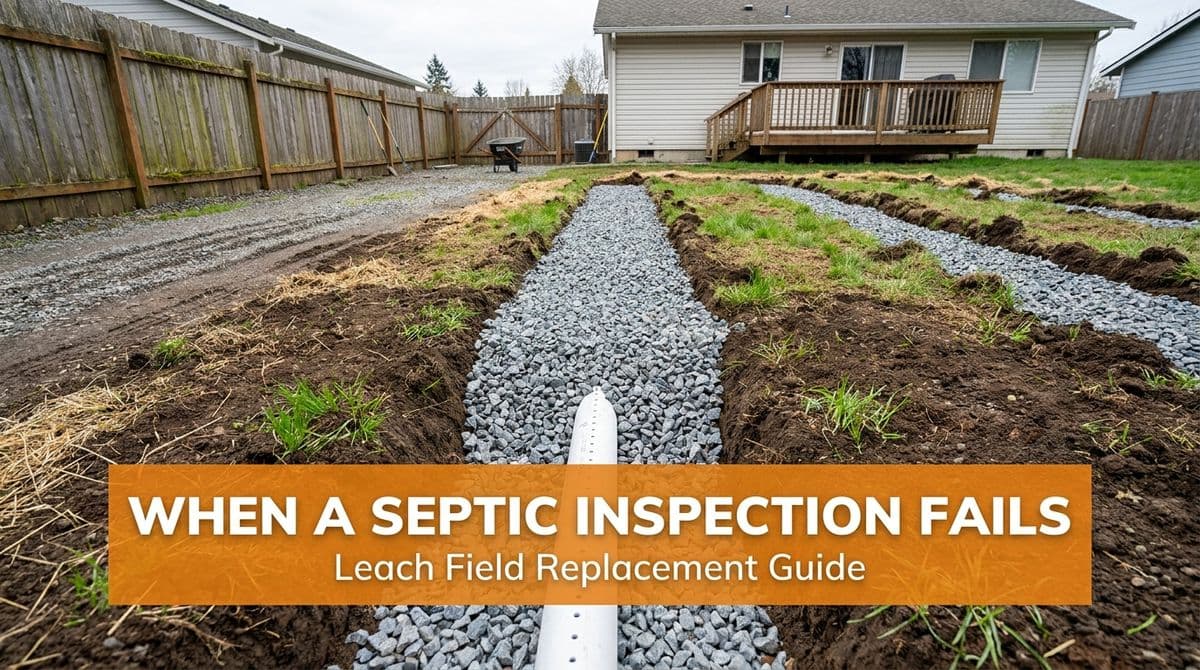 Featured post - When a Septic Inspection Fails: Leach Field Replacement Guide